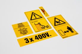 Vinyl - Signalisatie/Pictogram - Snijden - Machinebouw