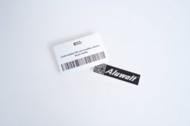 Aluminium - Qr code/Barcode - Naamplaat - Frezen - Fencing