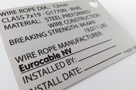 Aluminium - kettinglabel - Frezen