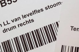 Aluminium - Barcode - Naamplaat - Frezen