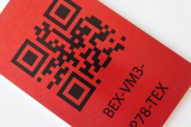 Aluminium - Qr Code - Naamplaat - Frezen