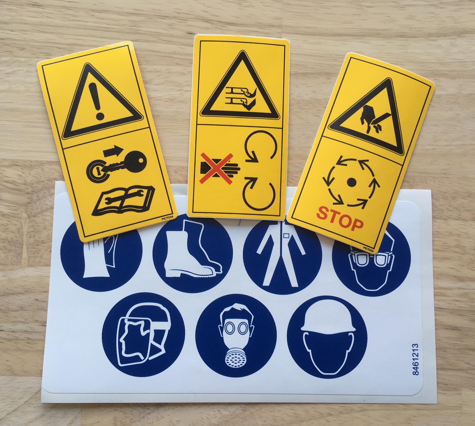 Vinyl - Pictogram - Snijden - Machinebouw